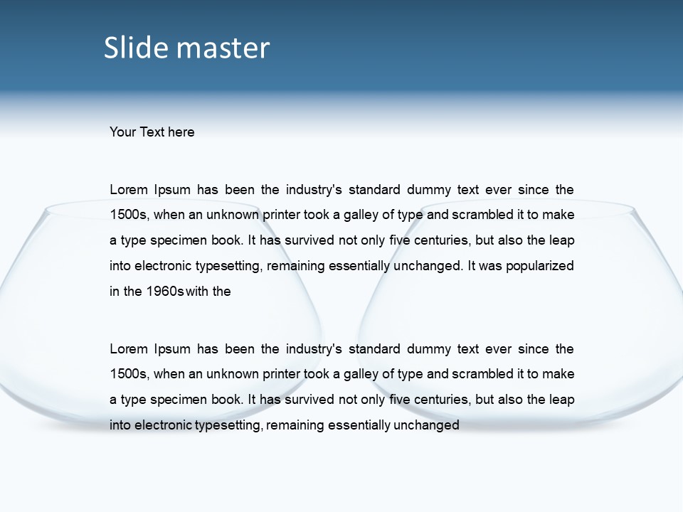 Conceptual Mid Air Bubble PowerPoint Template