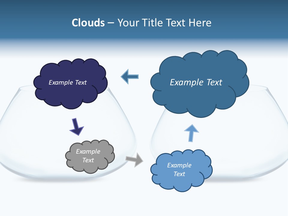 Conceptual Mid Air Bubble PowerPoint Template