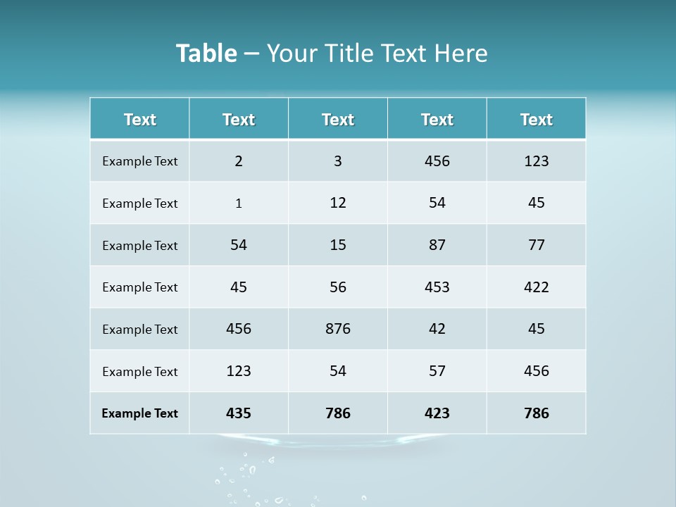 Alone Transparent Leap PowerPoint Template