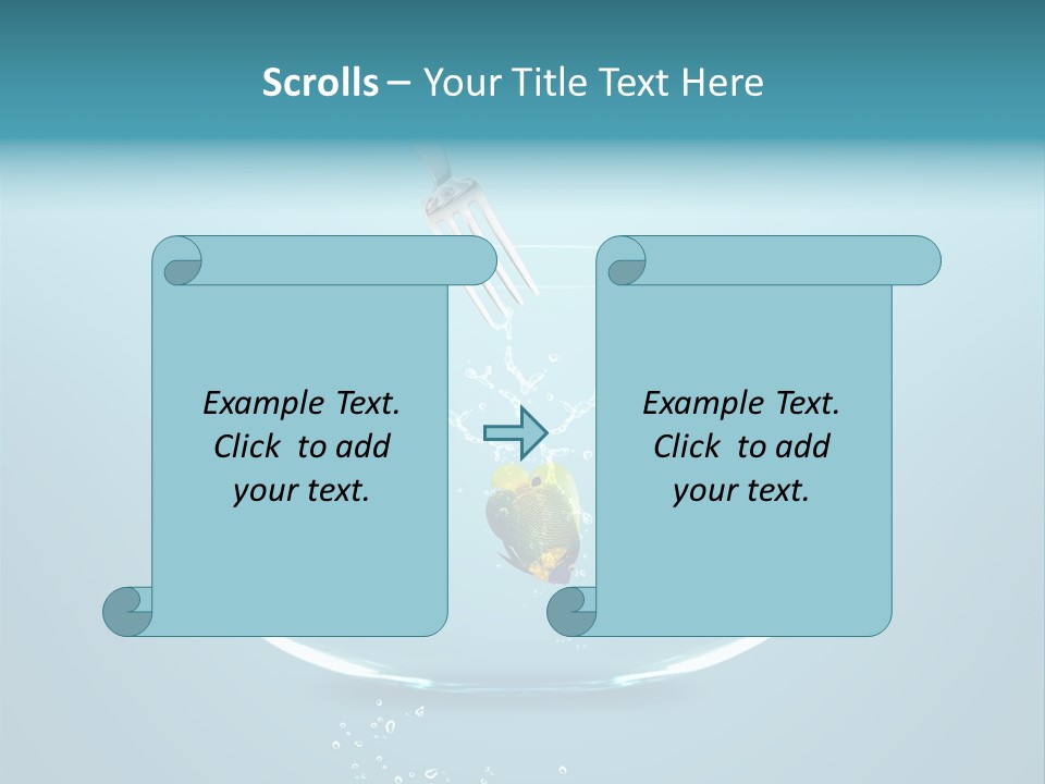 Alone Transparent Leap PowerPoint Template