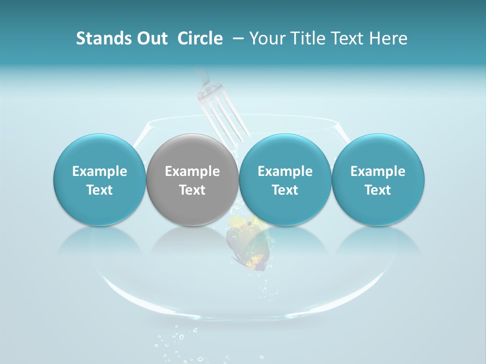 Alone Transparent Leap PowerPoint Template