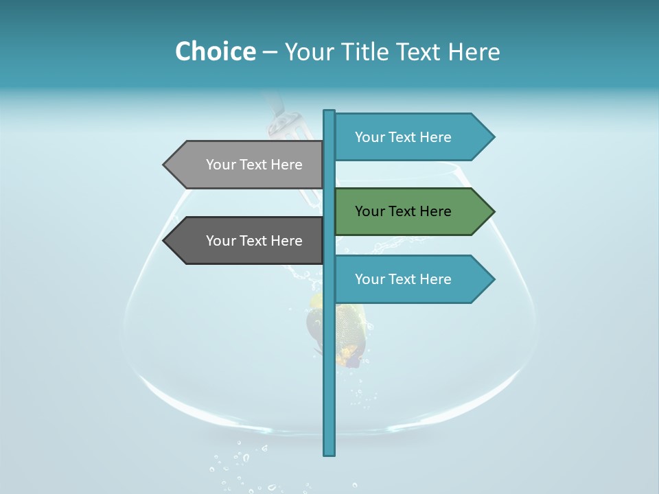 Alone Transparent Leap PowerPoint Template