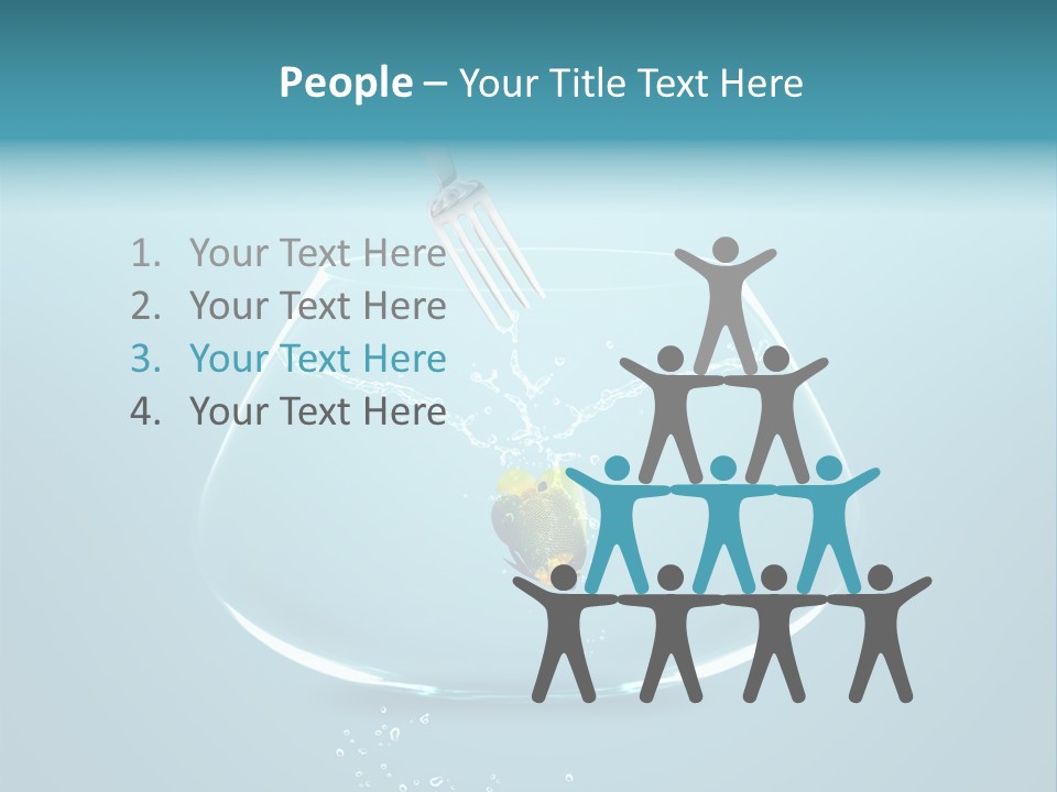 Alone Transparent Leap PowerPoint Template