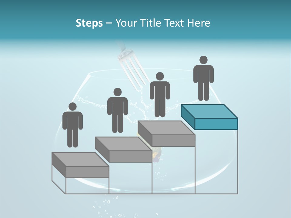 Alone Transparent Leap PowerPoint Template