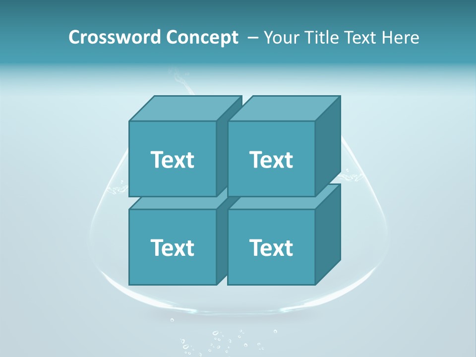 Water Animal Ideas PowerPoint Template