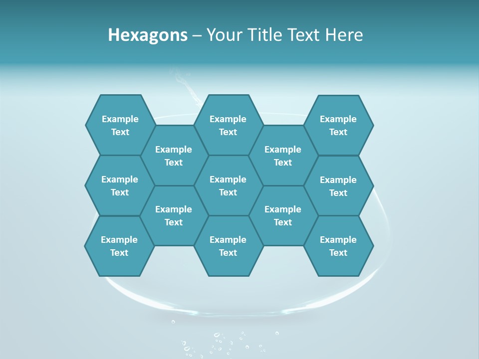 Water Animal Ideas PowerPoint Template