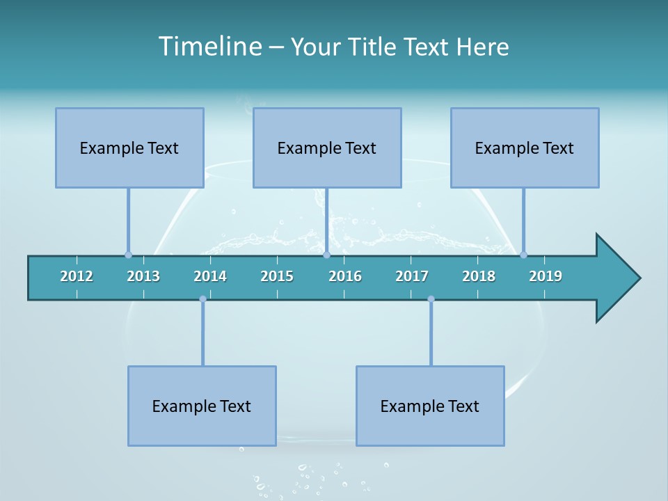 Water Animal Ideas PowerPoint Template