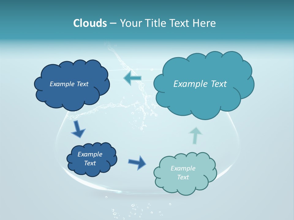 Water Animal Ideas PowerPoint Template