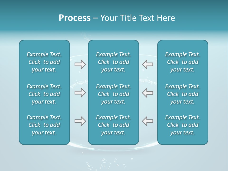 Water Animal Ideas PowerPoint Template