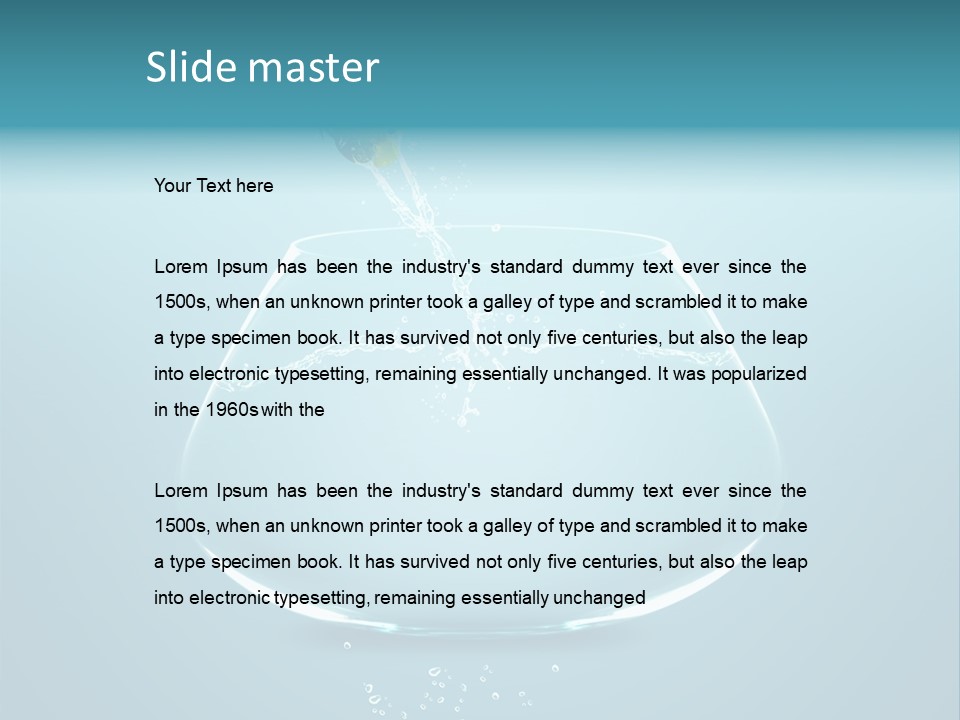 Joy Small Transparent PowerPoint Template