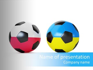 Single Fun Sporting PowerPoint Template