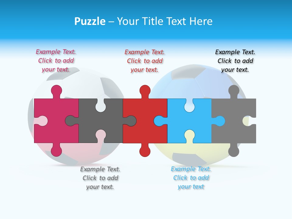 Single Fun Sporting PowerPoint Template