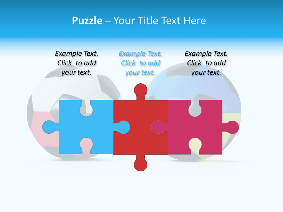 Single Fun Sporting PowerPoint Template