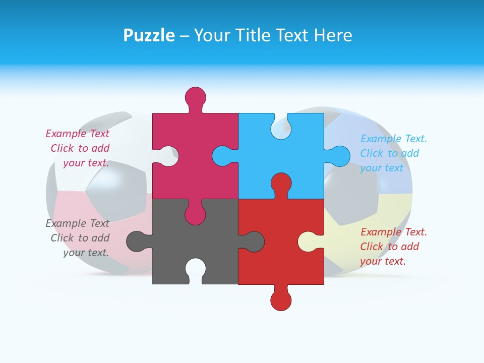 Single Fun Sporting PowerPoint Template