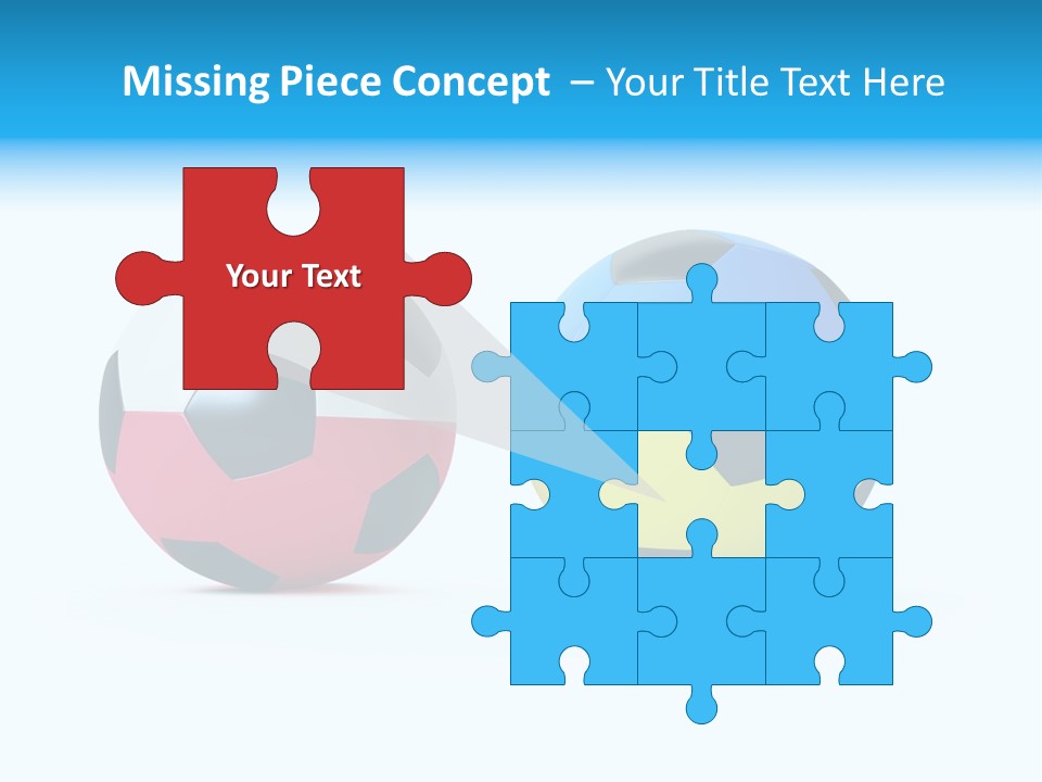 Single Fun Sporting PowerPoint Template