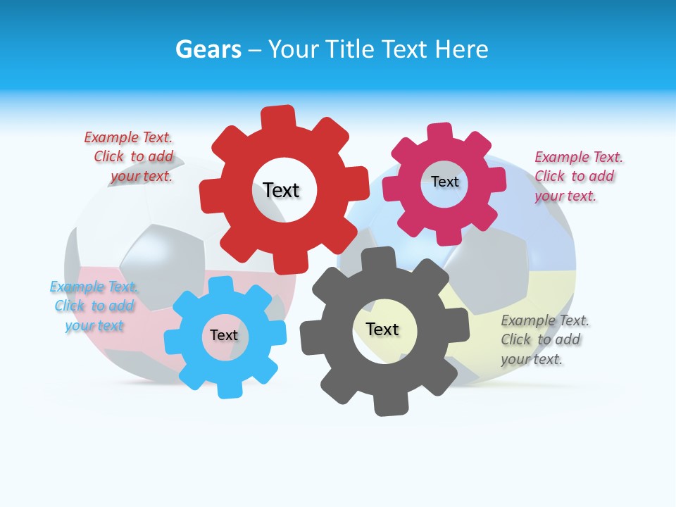 Single Fun Sporting PowerPoint Template