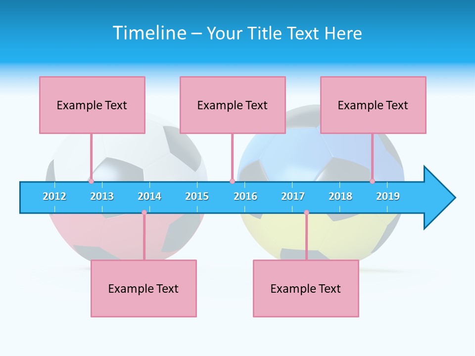 Single Fun Sporting PowerPoint Template