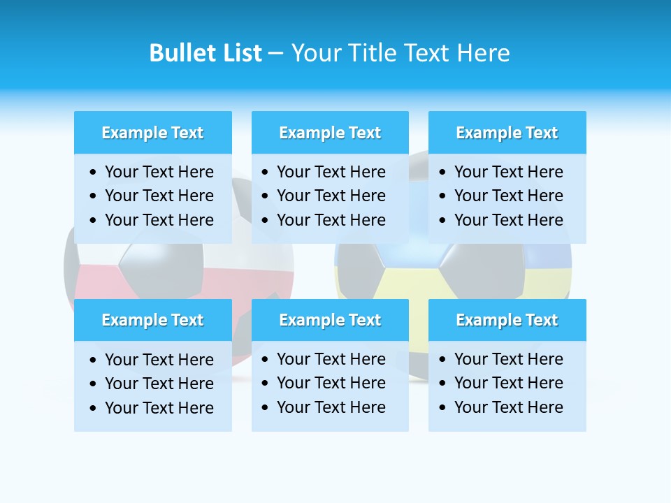 Single Fun Sporting PowerPoint Template