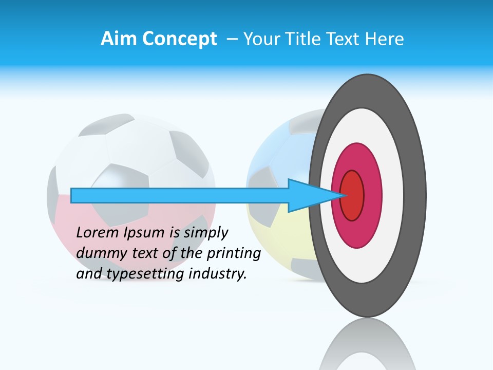 Single Fun Sporting PowerPoint Template