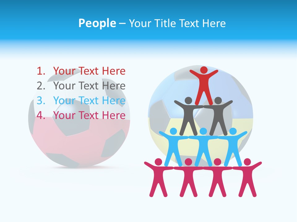 Single Fun Sporting PowerPoint Template