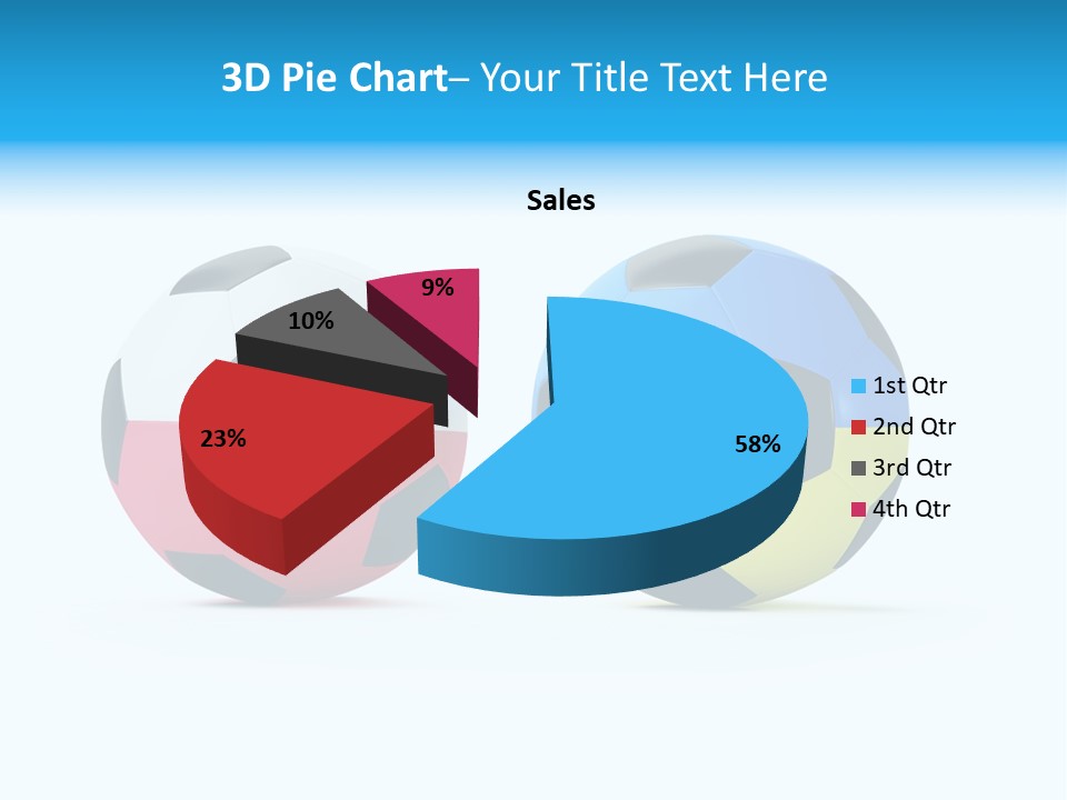 Single Fun Sporting PowerPoint Template