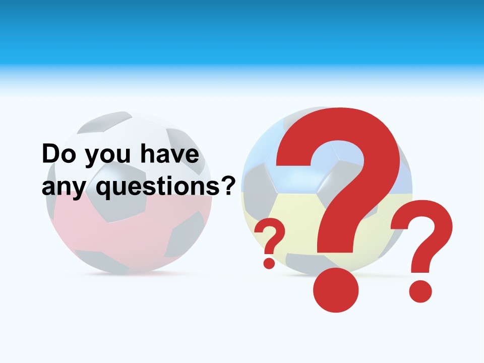 Single Fun Sporting PowerPoint Template