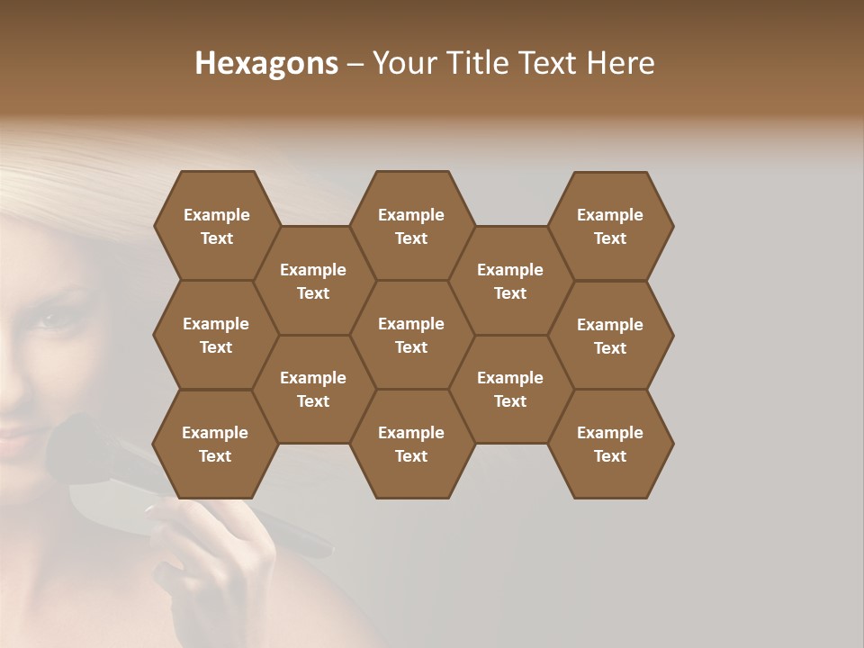 Elegance Blowing Young PowerPoint Template