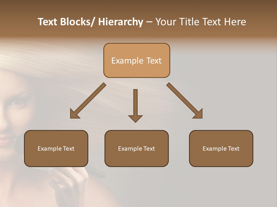 Elegance Blowing Young PowerPoint Template