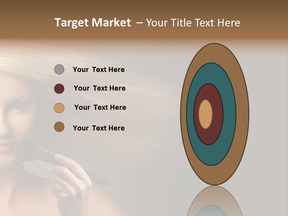 Elegance Blowing Young PowerPoint Template