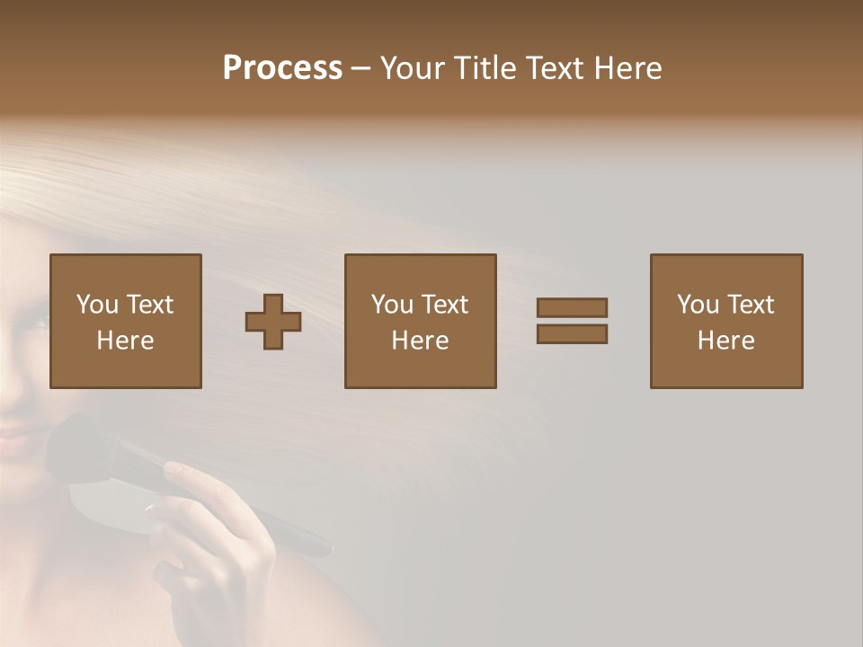 Elegance Blowing Young PowerPoint Template