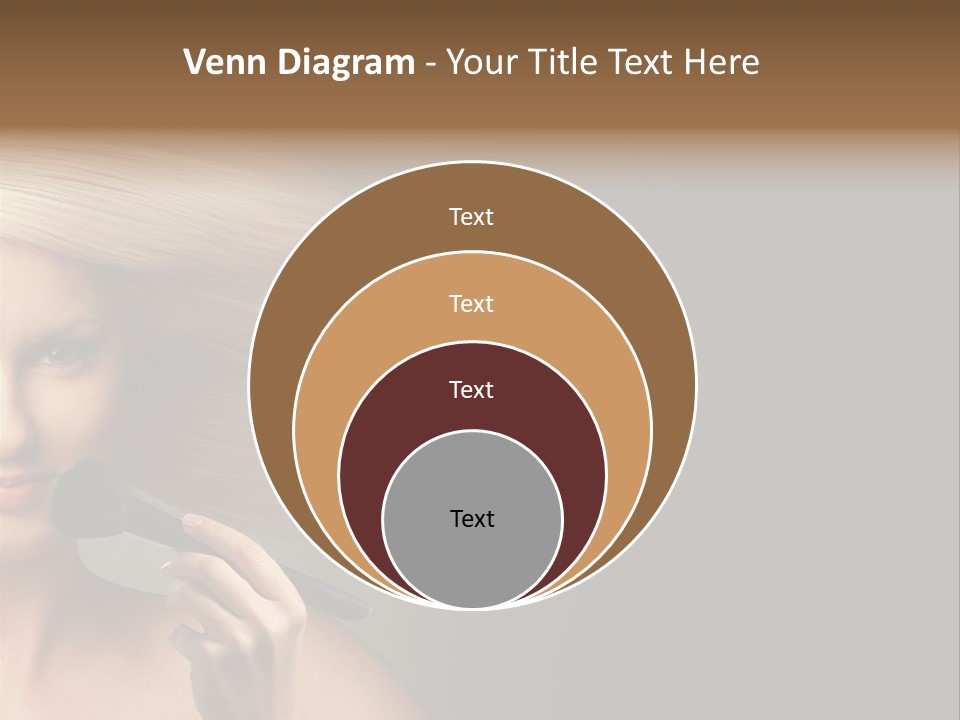 Elegance Blowing Young PowerPoint Template