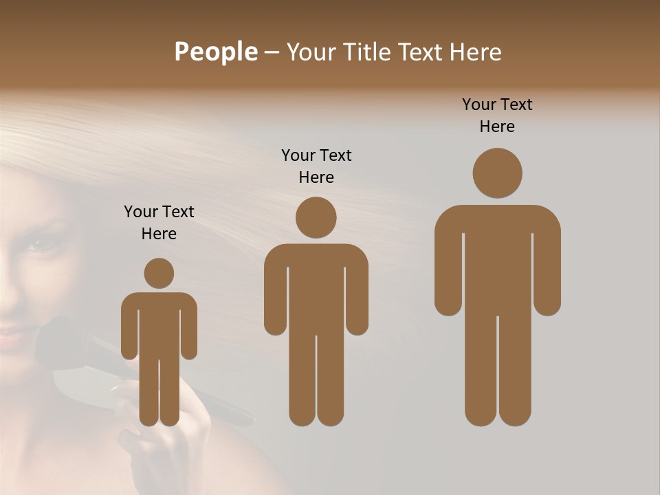 Elegance Blowing Young PowerPoint Template