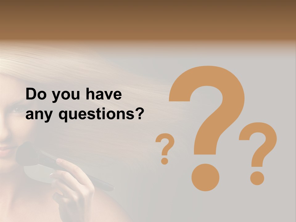 Elegance Blowing Young PowerPoint Template