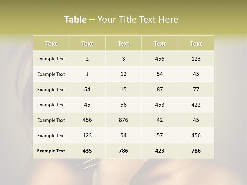 Rouge Fashion Close Up PowerPoint Template