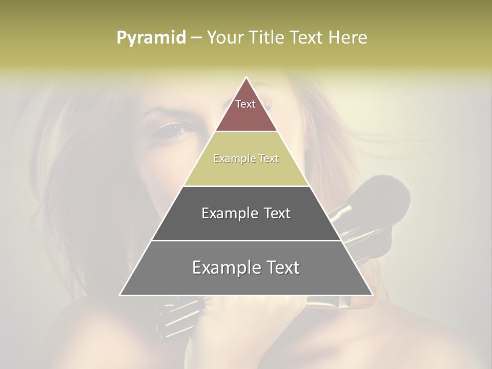 Rouge Fashion Close Up PowerPoint Template