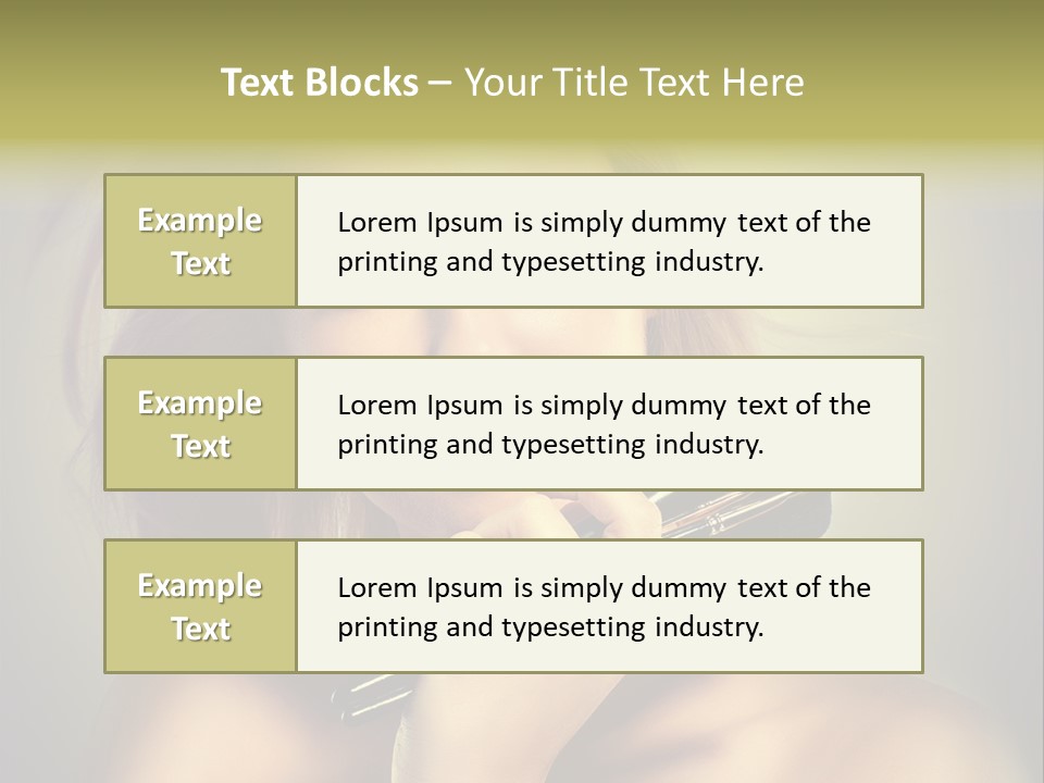 Rouge Fashion Close Up PowerPoint Template