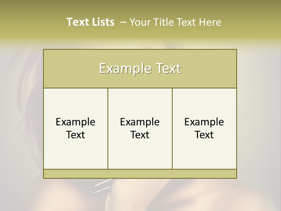 Rouge Fashion Close Up PowerPoint Template