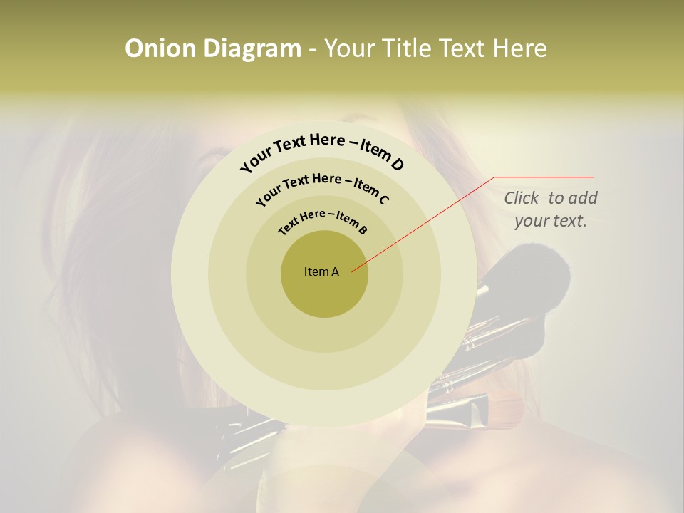 Rouge Fashion Close Up PowerPoint Template