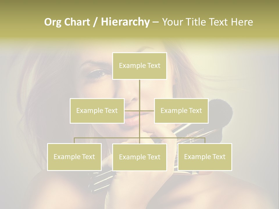 Rouge Fashion Close Up PowerPoint Template