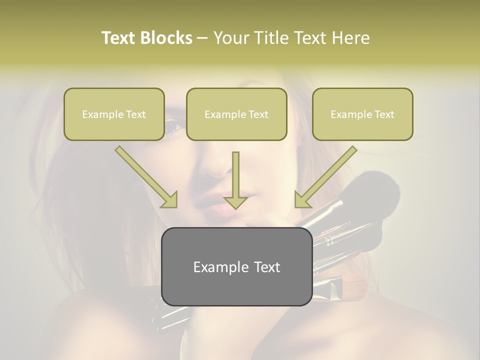 Rouge Fashion Close Up PowerPoint Template