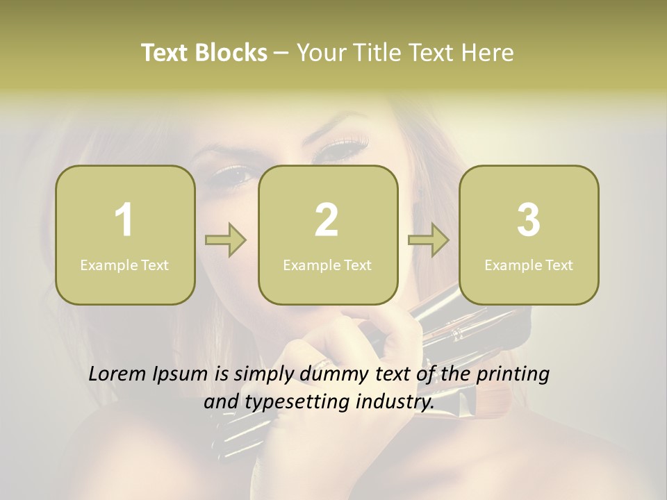 Rouge Fashion Close Up PowerPoint Template