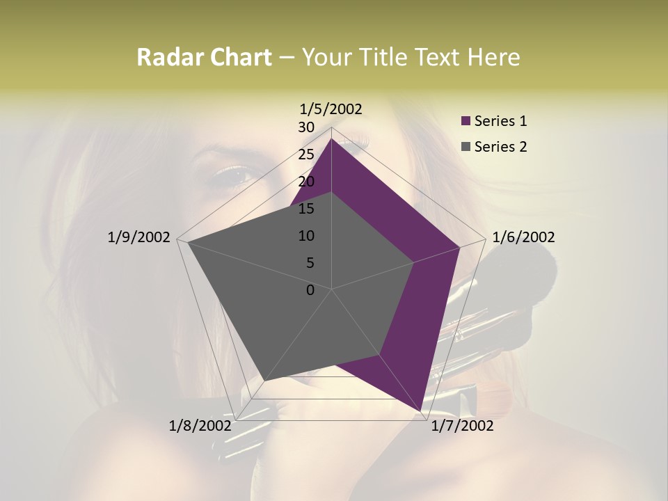 Rouge Fashion Close Up PowerPoint Template