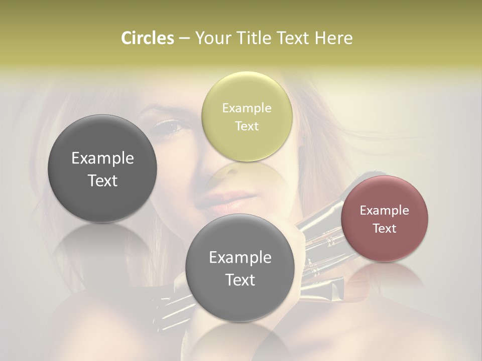 Rouge Fashion Close Up PowerPoint Template