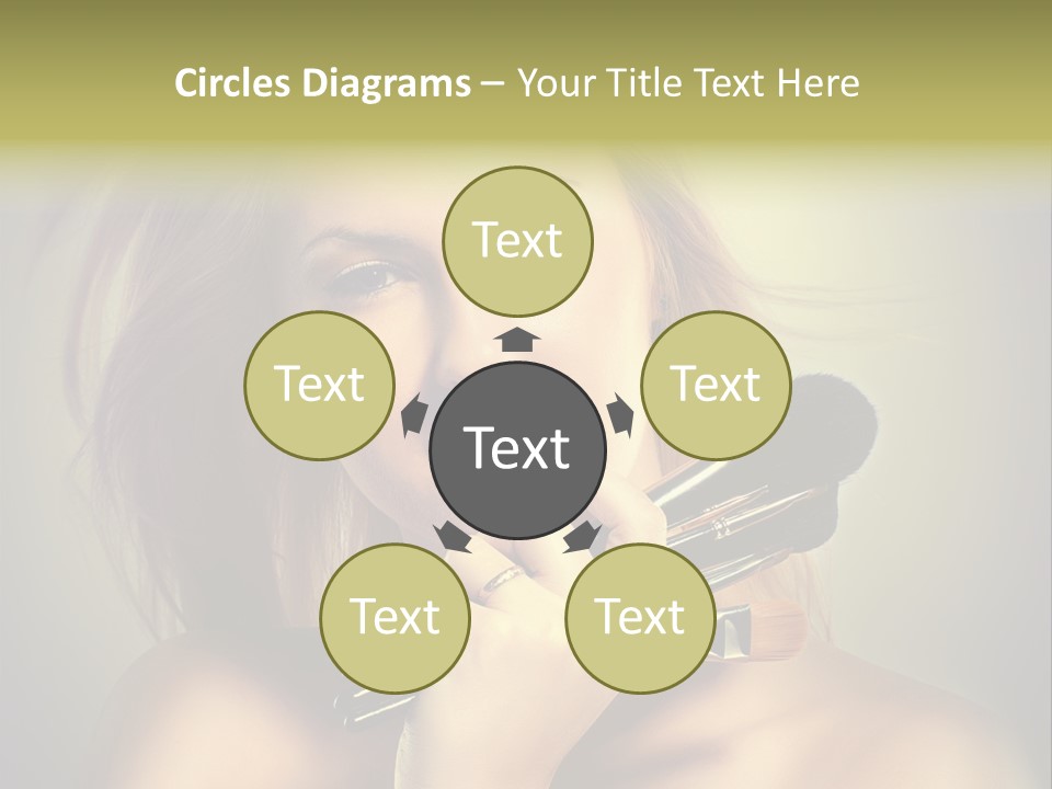 Rouge Fashion Close Up PowerPoint Template