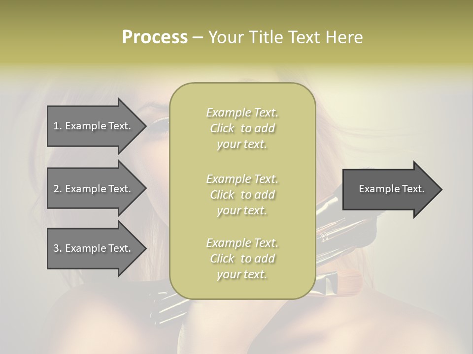 Rouge Fashion Close Up PowerPoint Template