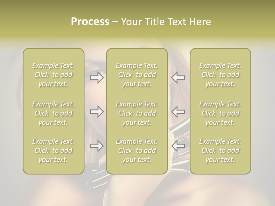 Rouge Fashion Close Up PowerPoint Template