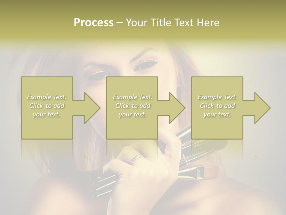 Rouge Fashion Close Up PowerPoint Template