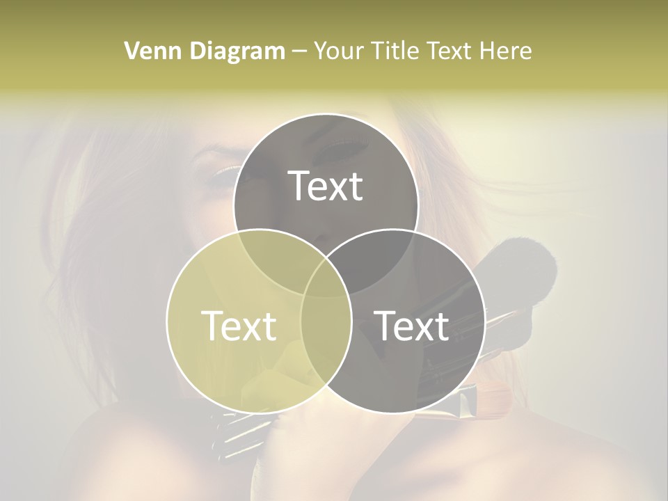 Rouge Fashion Close Up PowerPoint Template