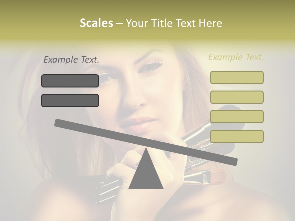 Rouge Fashion Close Up PowerPoint Template