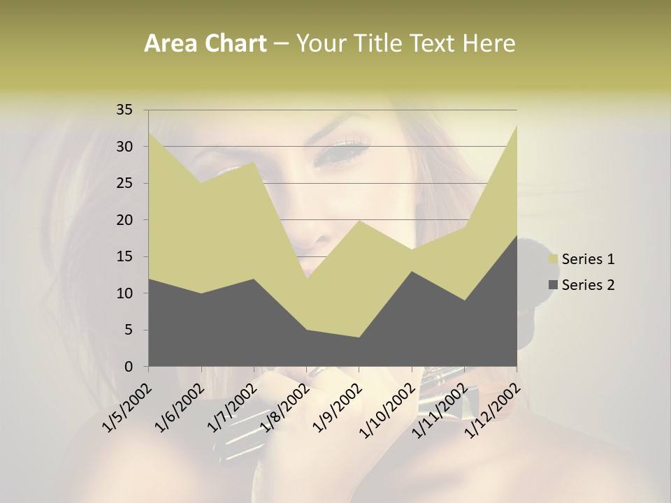 Rouge Fashion Close Up PowerPoint Template